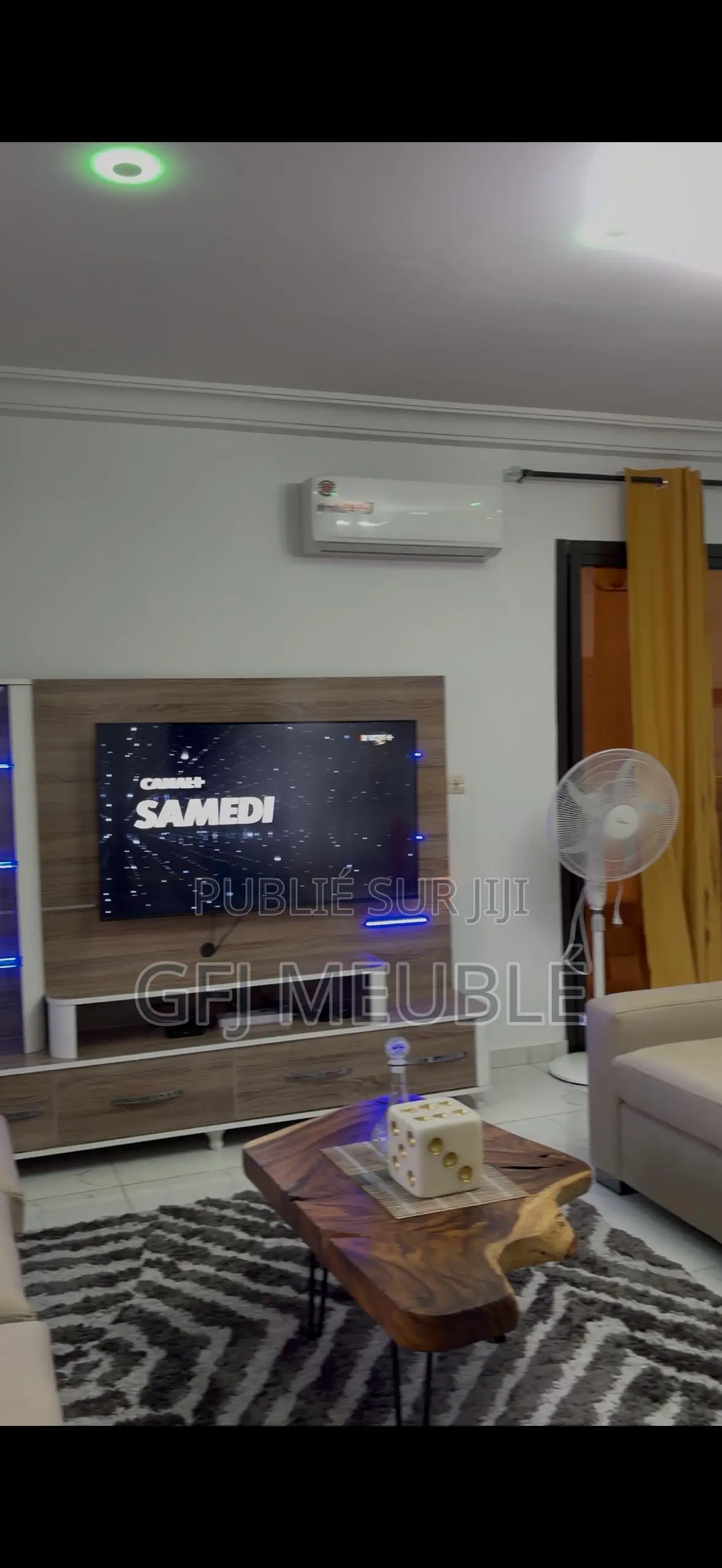 Meublé 2chbre Appartement dans Gfj Meublé, Cocody à Louer