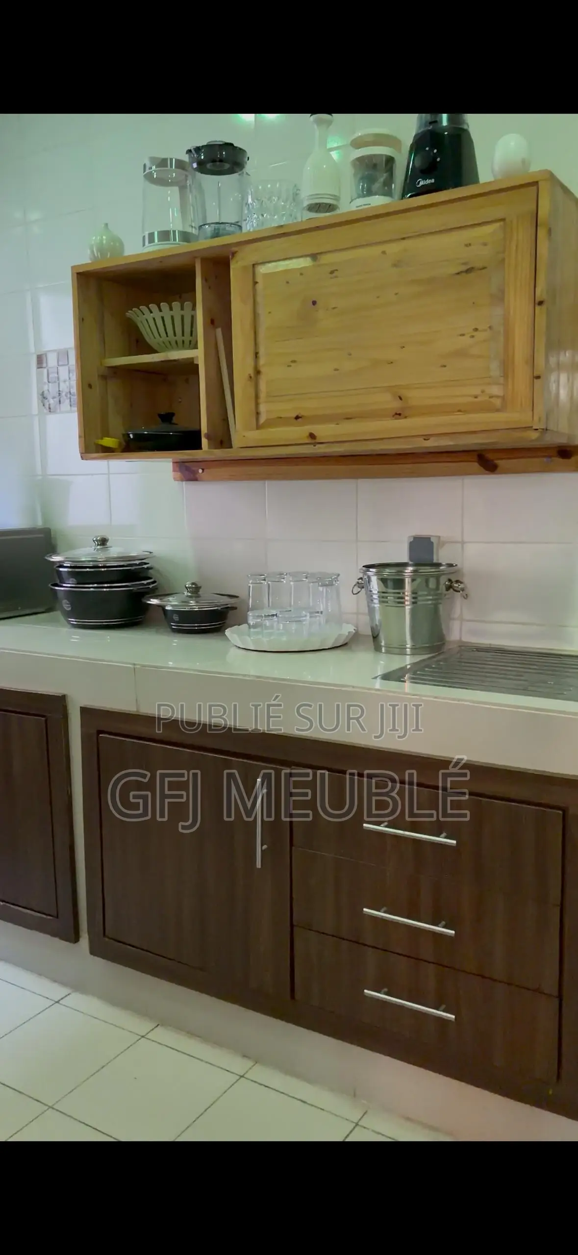 Meublé 2chbre Appartement dans Gfj Meublé, Cocody à Louer