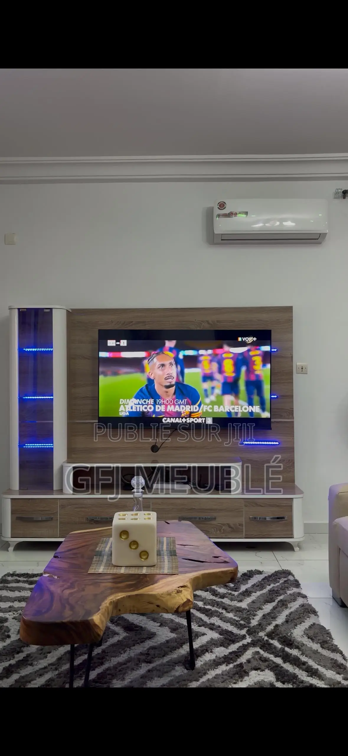 Meublé 2chbre Appartement dans Gfj Meublé, Cocody à Louer