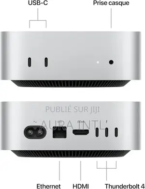 Nouveau Ordinateur de bureau Apple Mac Mini 24GB Apple M4 SSD 512GB