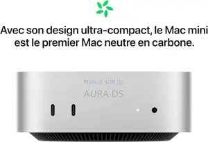 Nouveau Ordinateur de bureau Apple Mac Mini 24GB Apple M4 SSD 512GB