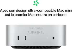 Nouveau Ordinateur de bureau Apple Mac Mini 24GB Apple M4 SSD 512GB
