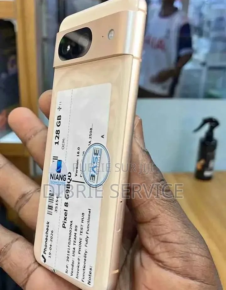 Nouveau Google Pixel 8 128 GB Jaune