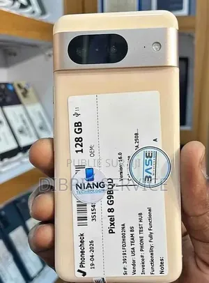 Nouveau Google Pixel 8 128 GB Jaune