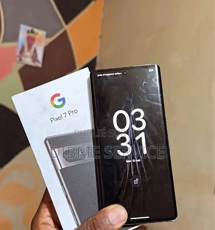 Nouveau Google Pixel 7 Pro 256 GB Noir