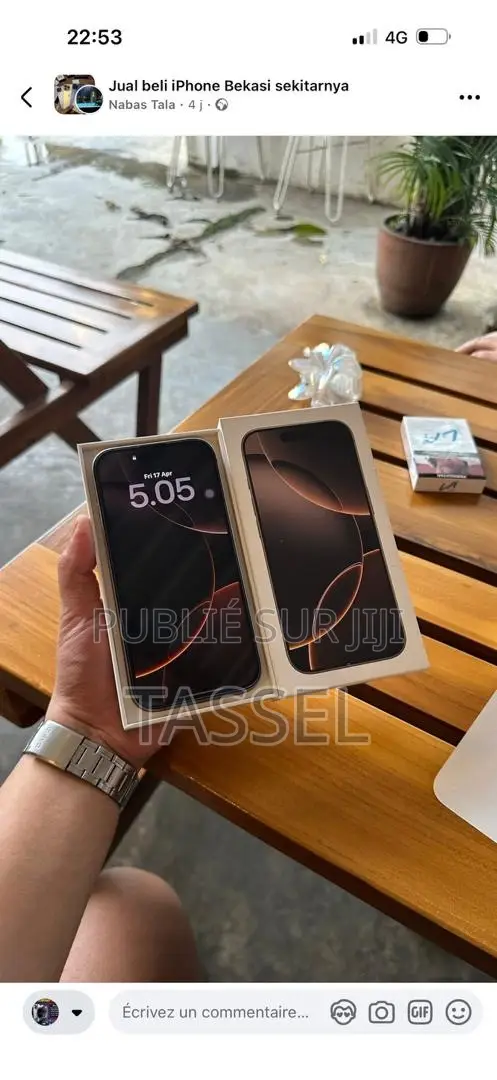 Nouveau Apple iPhone 16 Pro Max 512 GB Blanc