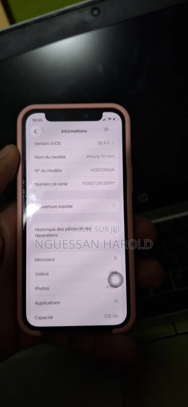 Apple iPhone 12 mini 128 GB Rouge