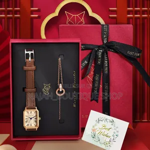 Coffret Cadeau Lucky Fox Contient Une Montre Pour Femme