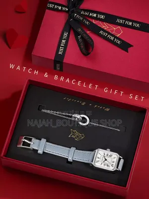 Coffret Cadeau Lucky Fox Contient Une Montre Pour Femme