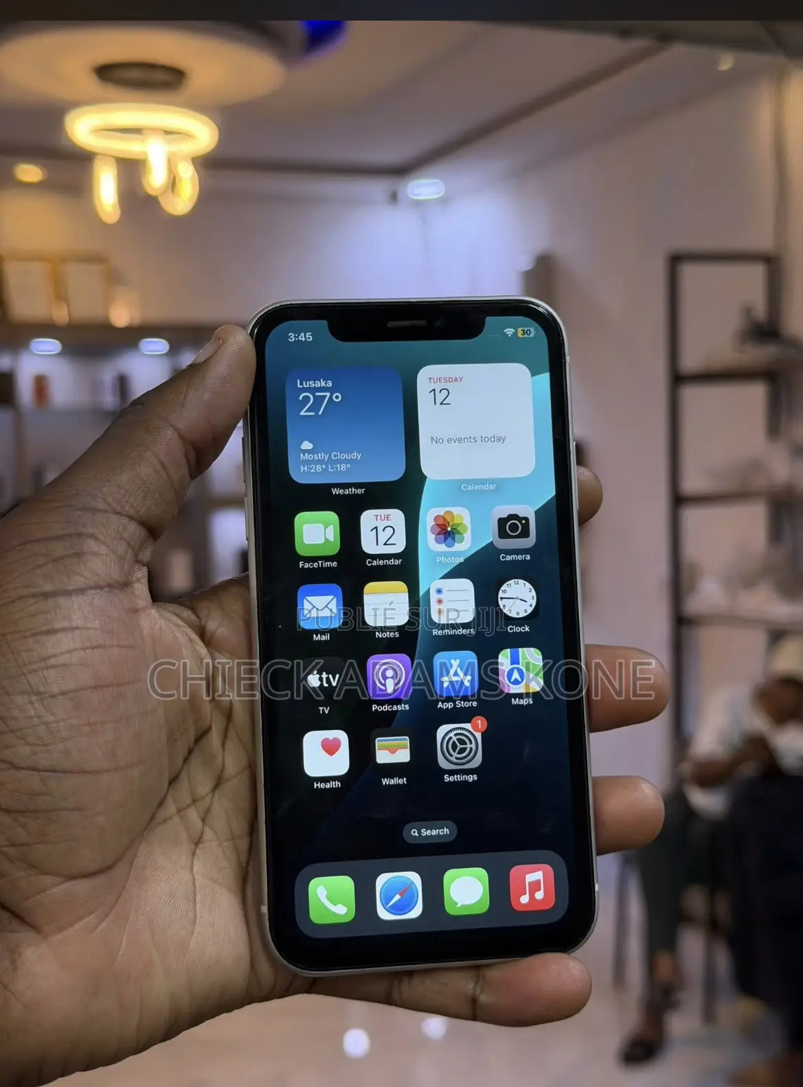 Nouveau Apple iPhone XR 64 GB Blanc