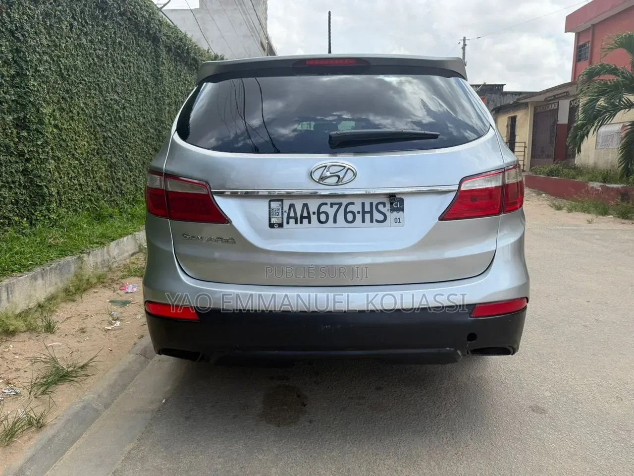 Hyundai Santa Fe 2017 Bleu