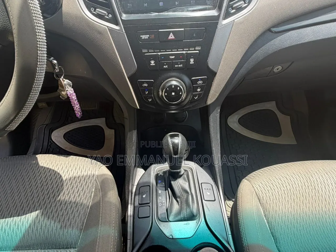 Hyundai Santa Fe 2017 Bleu