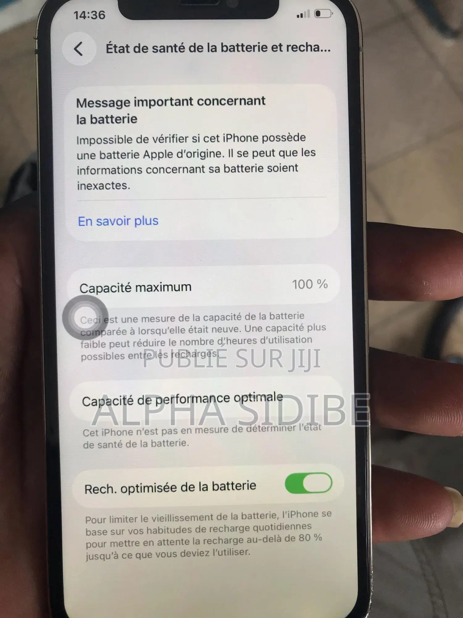 Apple iPhone 12 Pro 128 GB Doré