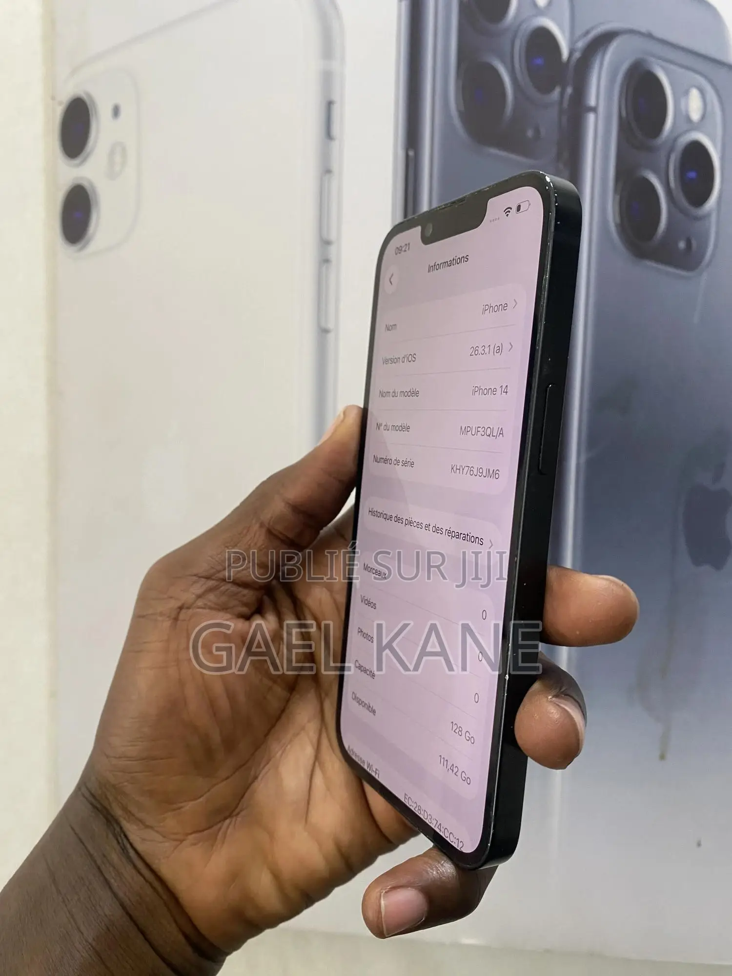 Apple iPhone 14 128 GB Bleu