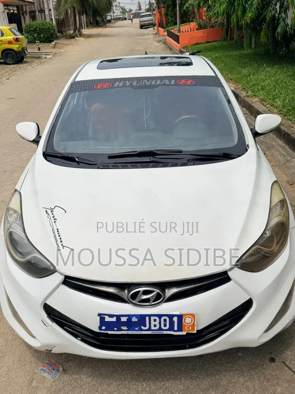 Hyundai Elantra GLS Sedan FWD (1.8L 4cyl 6A) 2013 Blanc