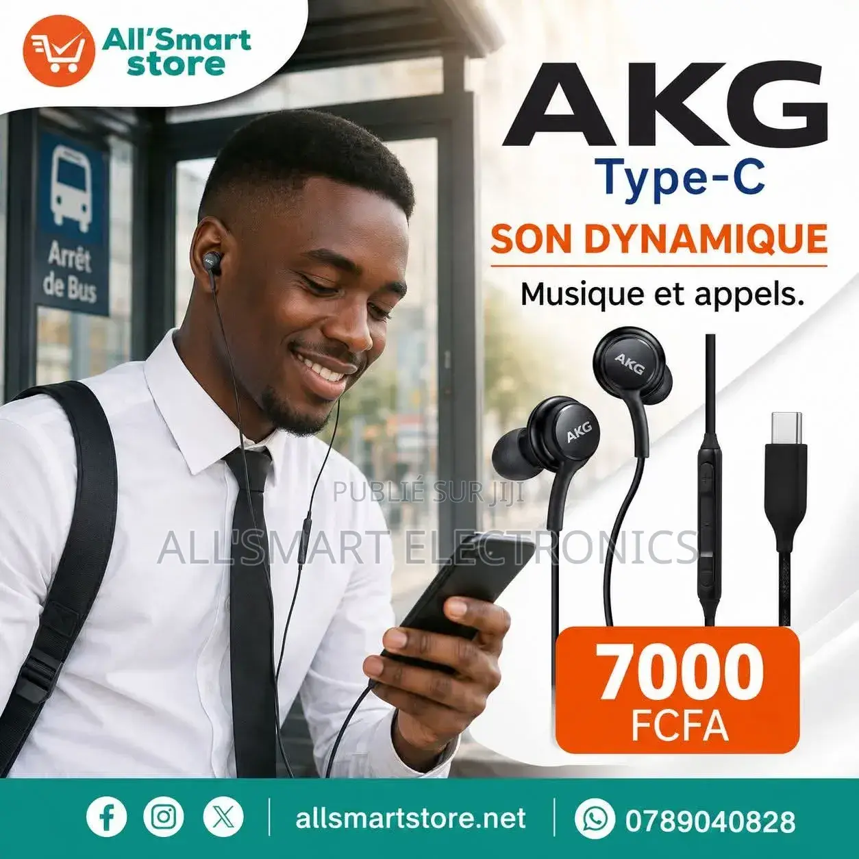 Écouteurs Akg Type-C Samsung