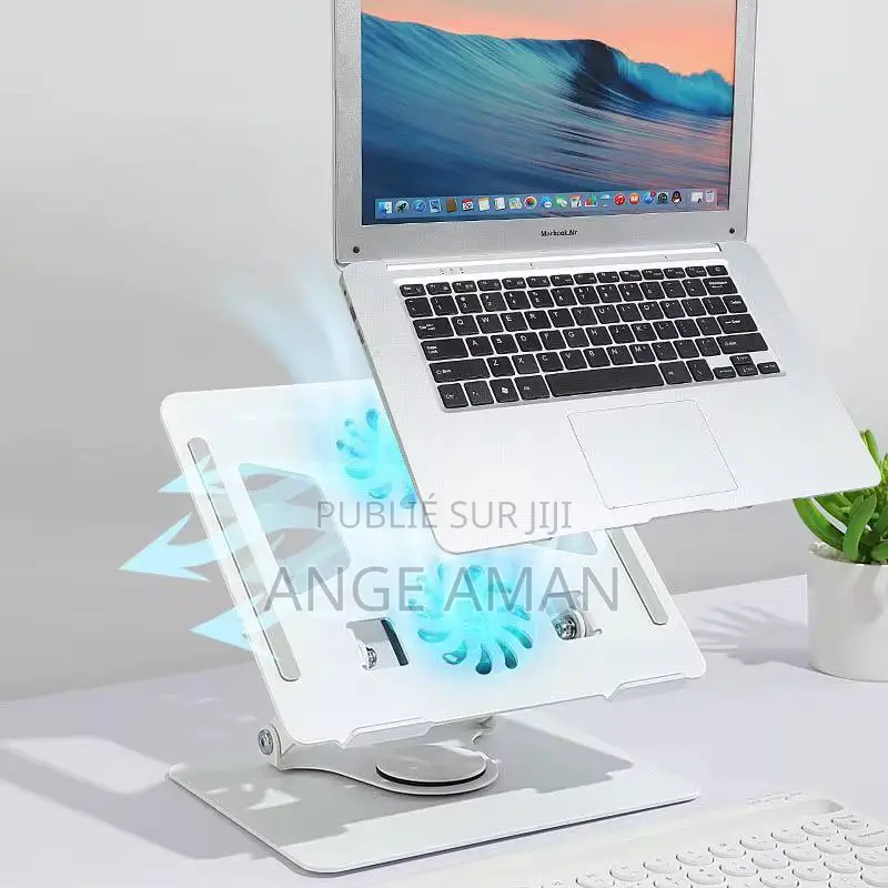 Support Et Refroidisseur d'Ordinateur Portable Pliable