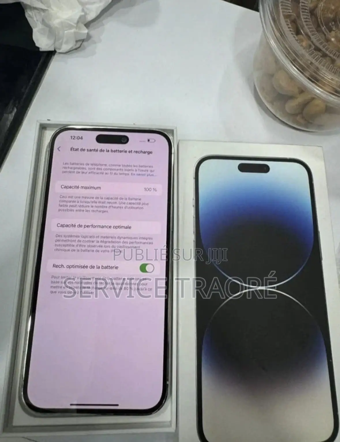 Nouveau Apple iPhone 14 Pro 128 GB Blanc