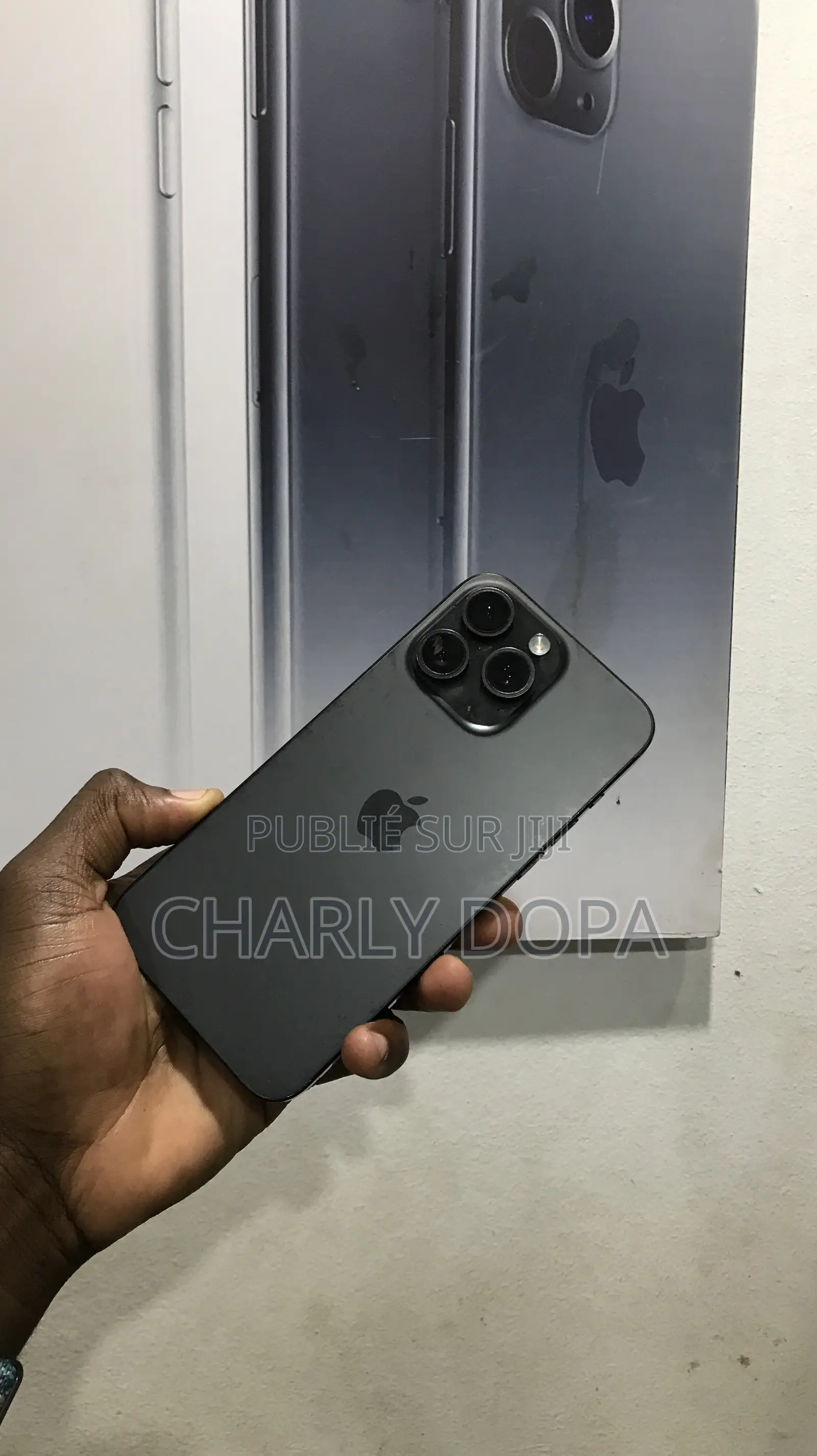 Apple iPhone 15 Pro Max 256 GB Noir