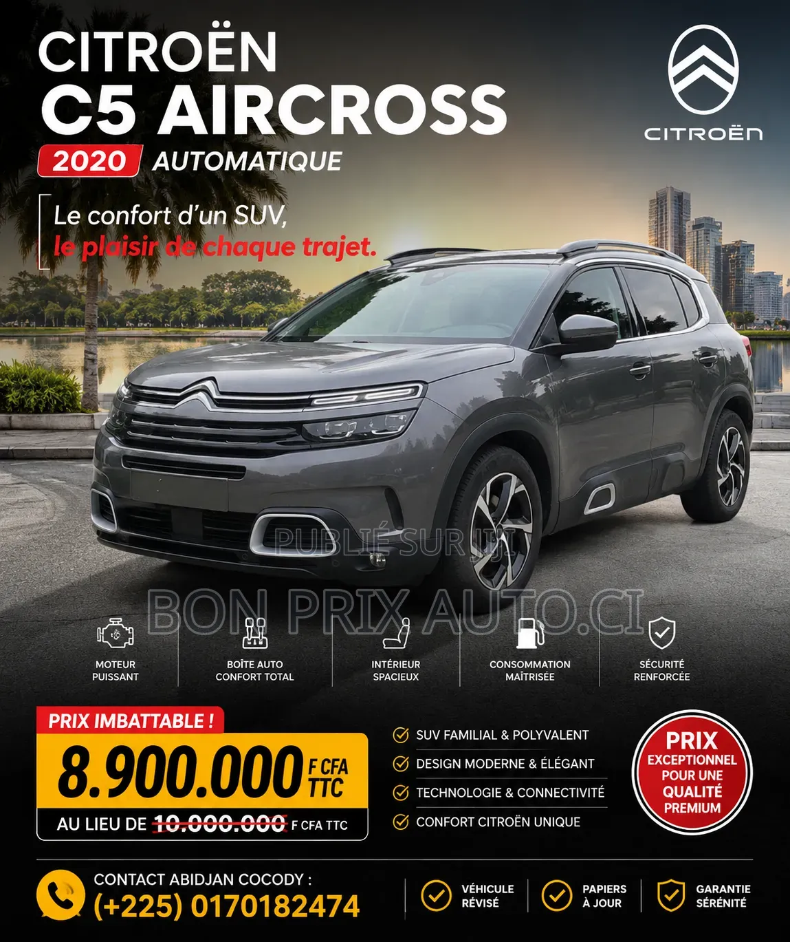 Citroen C5 2020 Gris