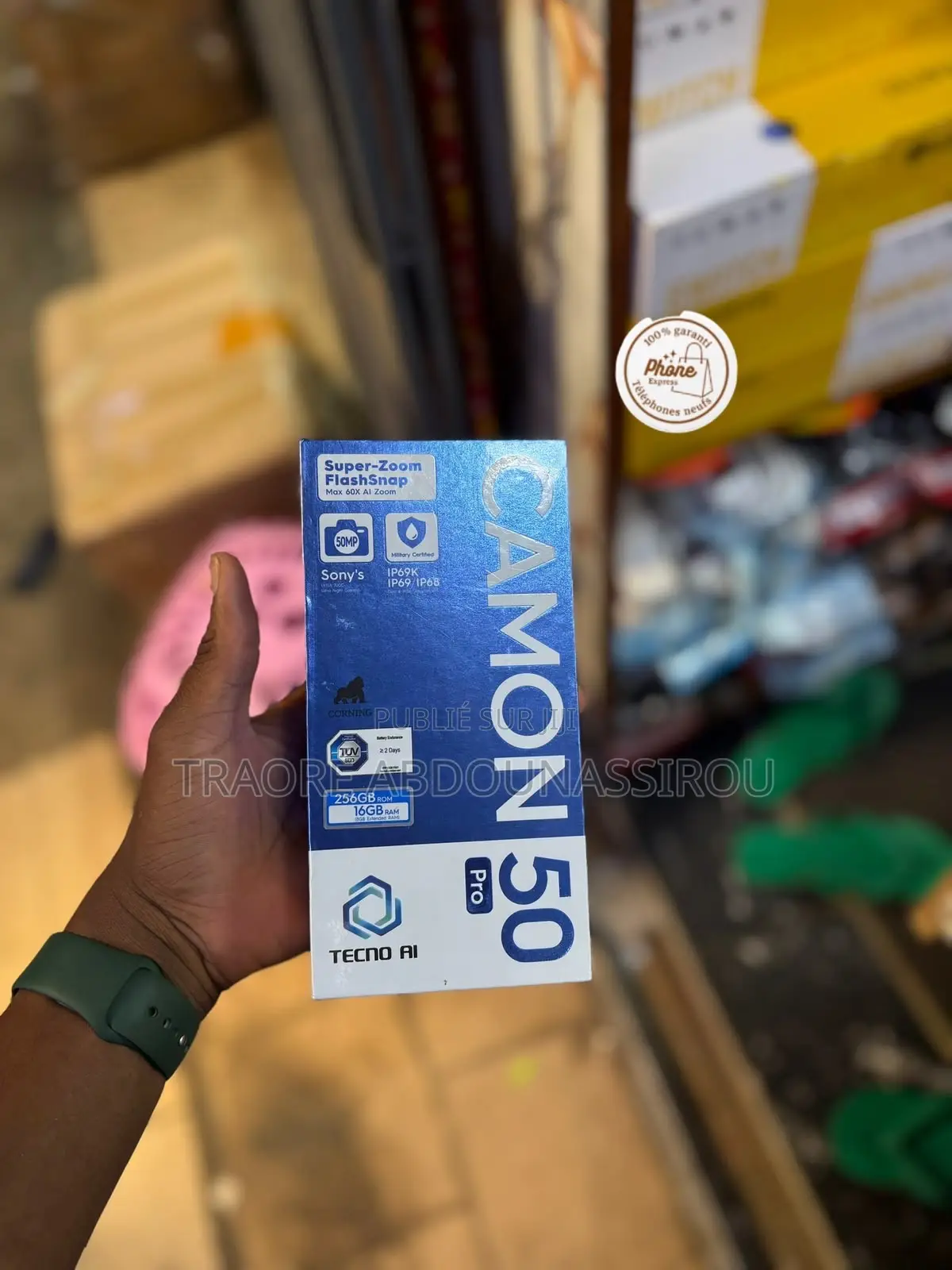 Nouveau Tecno Camon 50 Pro 256 GB Autre