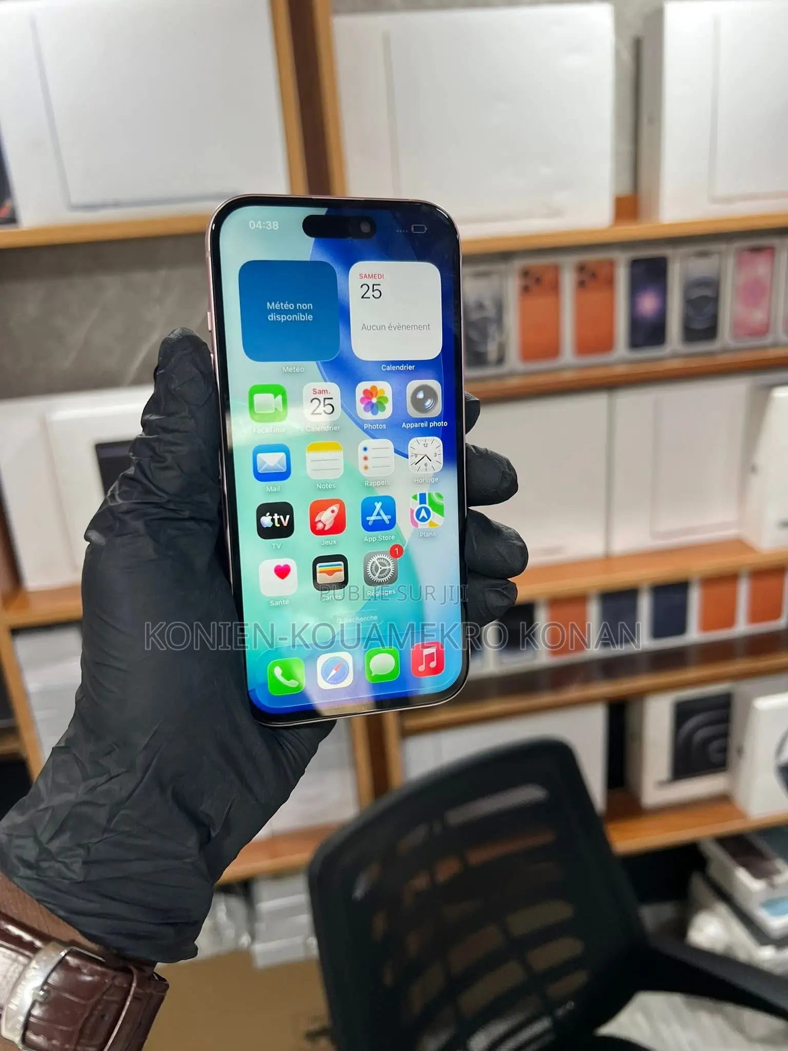 Nouveau Apple iPhone 15 128 GB Rose