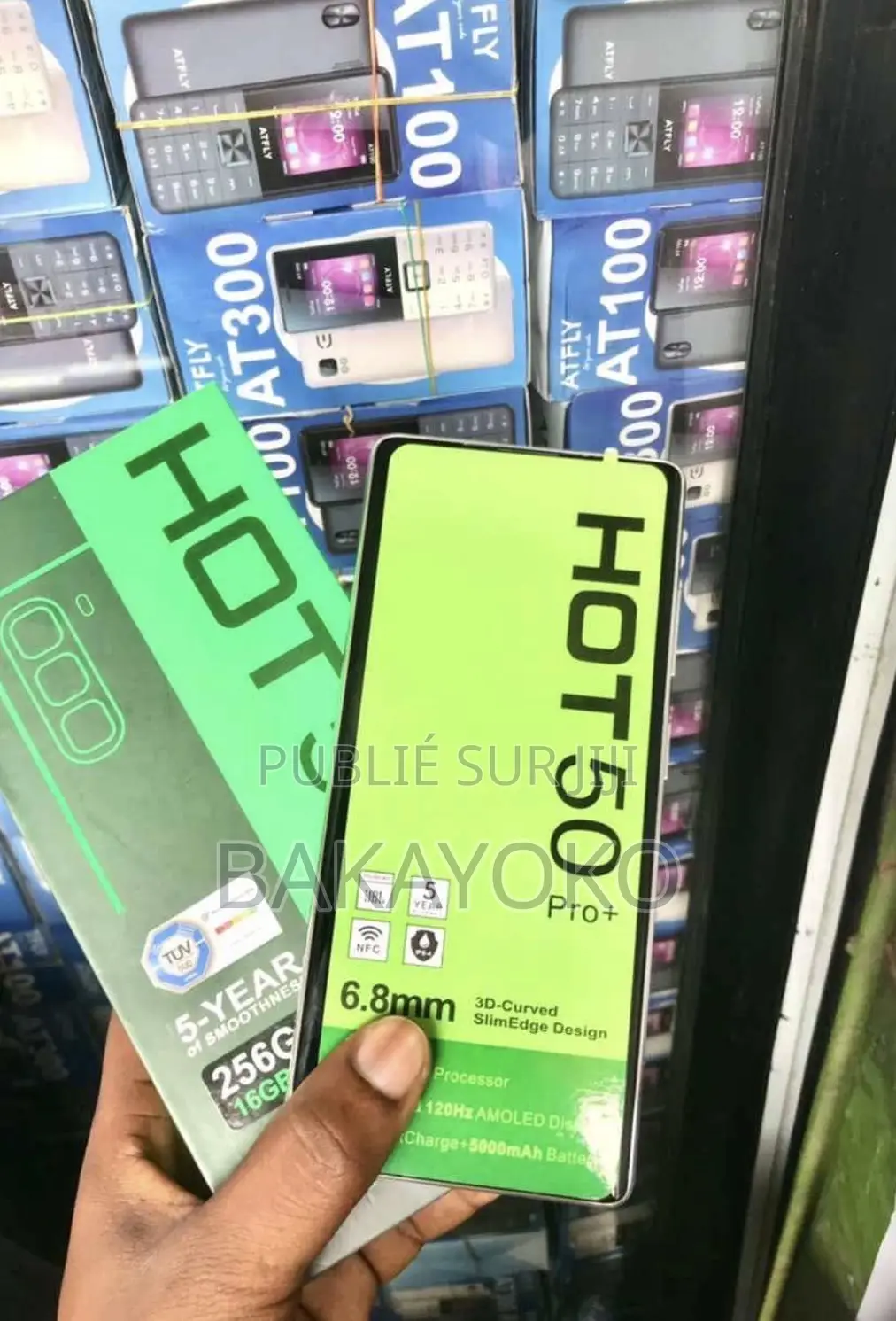 Nouveau Infinix Hot 50 Pro 256 GB Gris