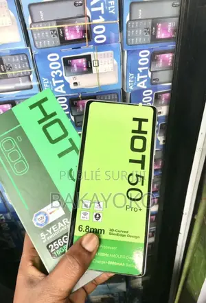 Nouveau Infinix Hot 50 Pro 256 GB Gris