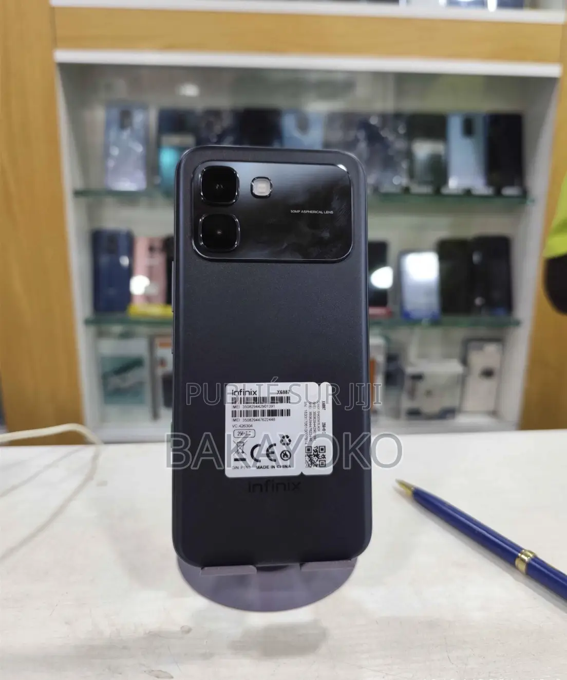 Nouveau Infinix Note Edge 256 GB Noir