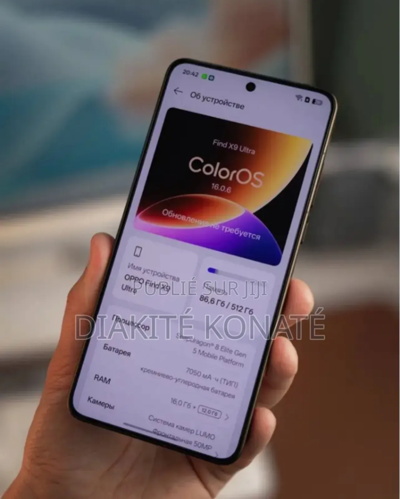 Nouveau Oppo Find X9 Ultra 1 TB Autre