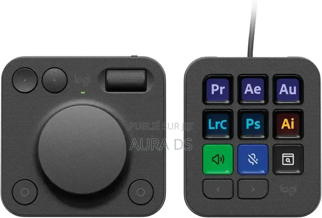 Logitech Mx Creative Console, Keypad Programmable Avec 9 Touches