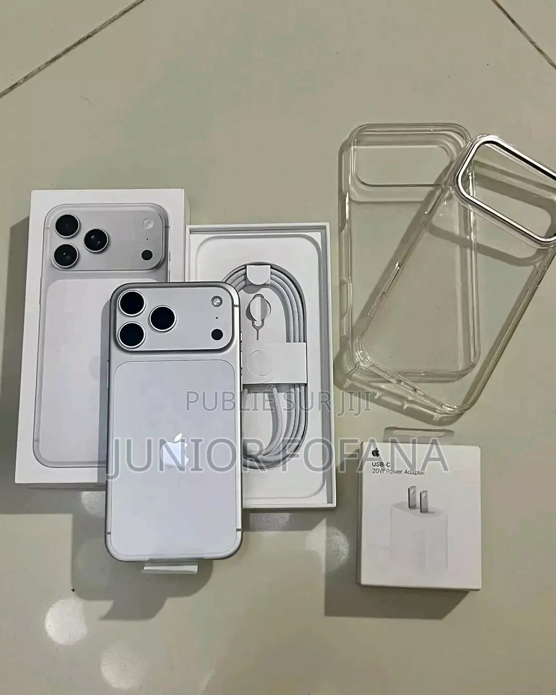 Nouveau Apple iPhone 17 Pro Max 2 TB Blanc