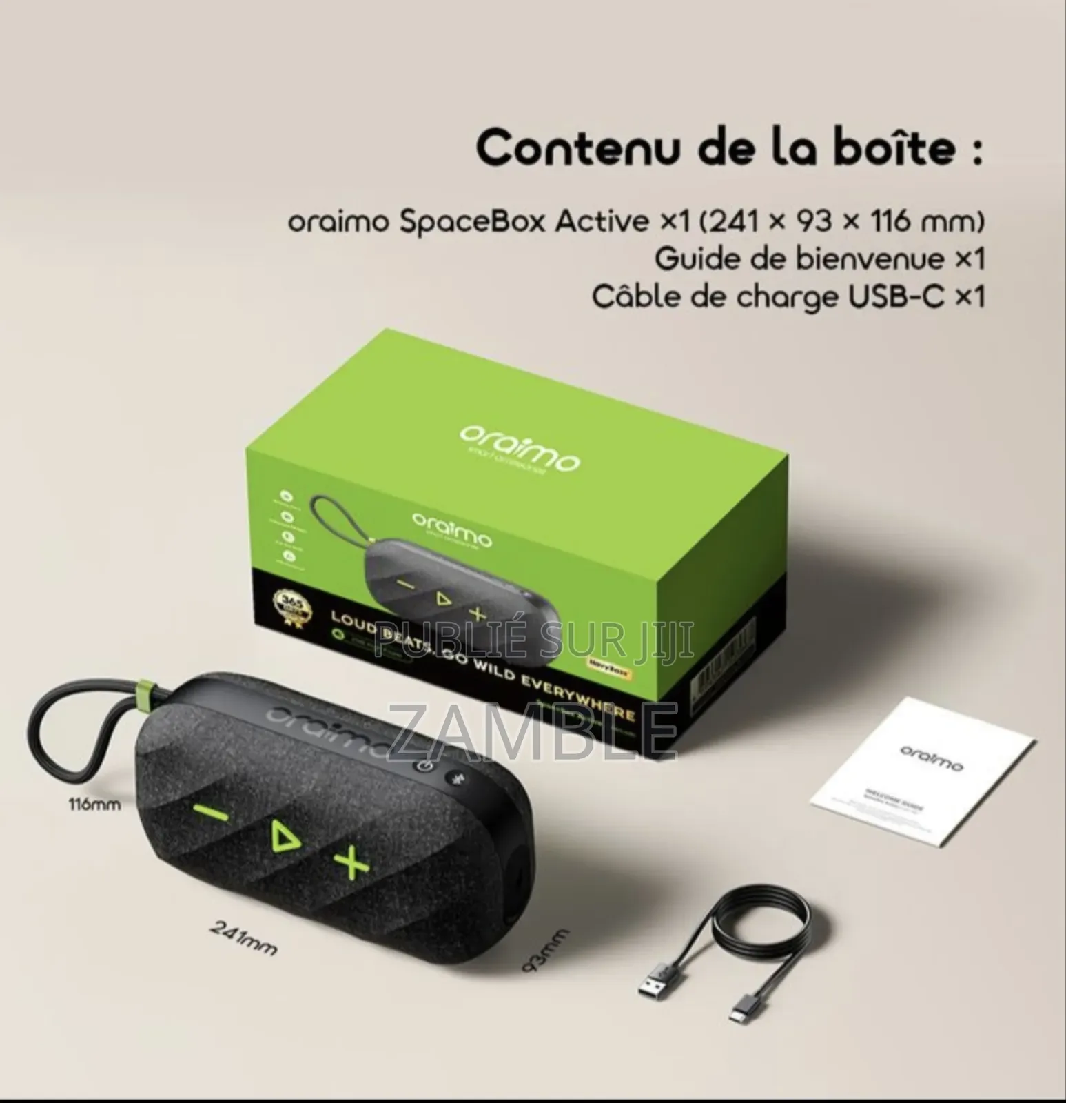 Haut-Parleur- Spacebox Active - Obs-680