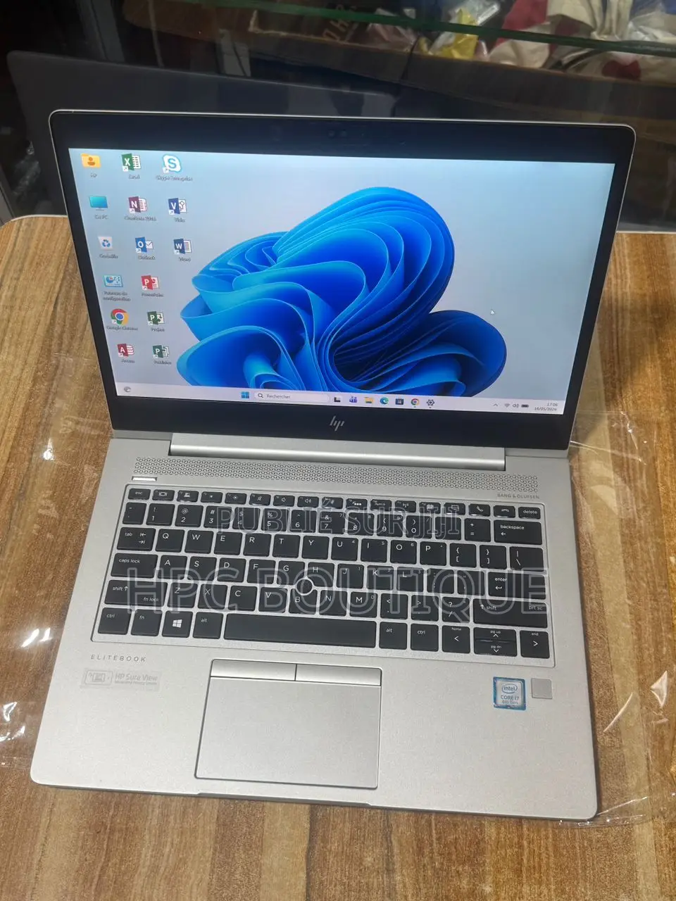 Ordinateur portable HP EliteBook 840 G5 8GB Intel Core i7 SSD 256GB