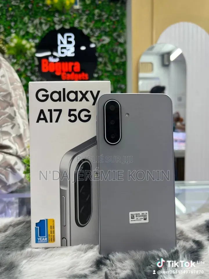 Nouveau Samsung Galaxy A17 5G 256 GB Noir