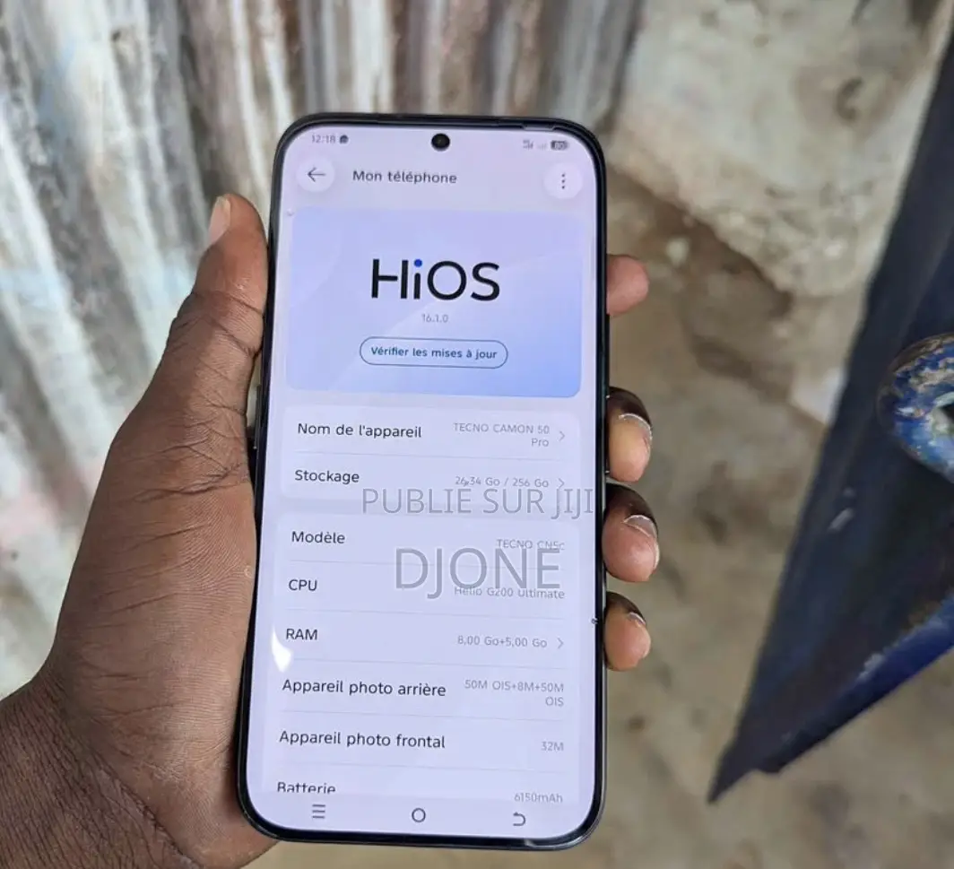 Nouveau Tecno Camon 50 256 GB Vert