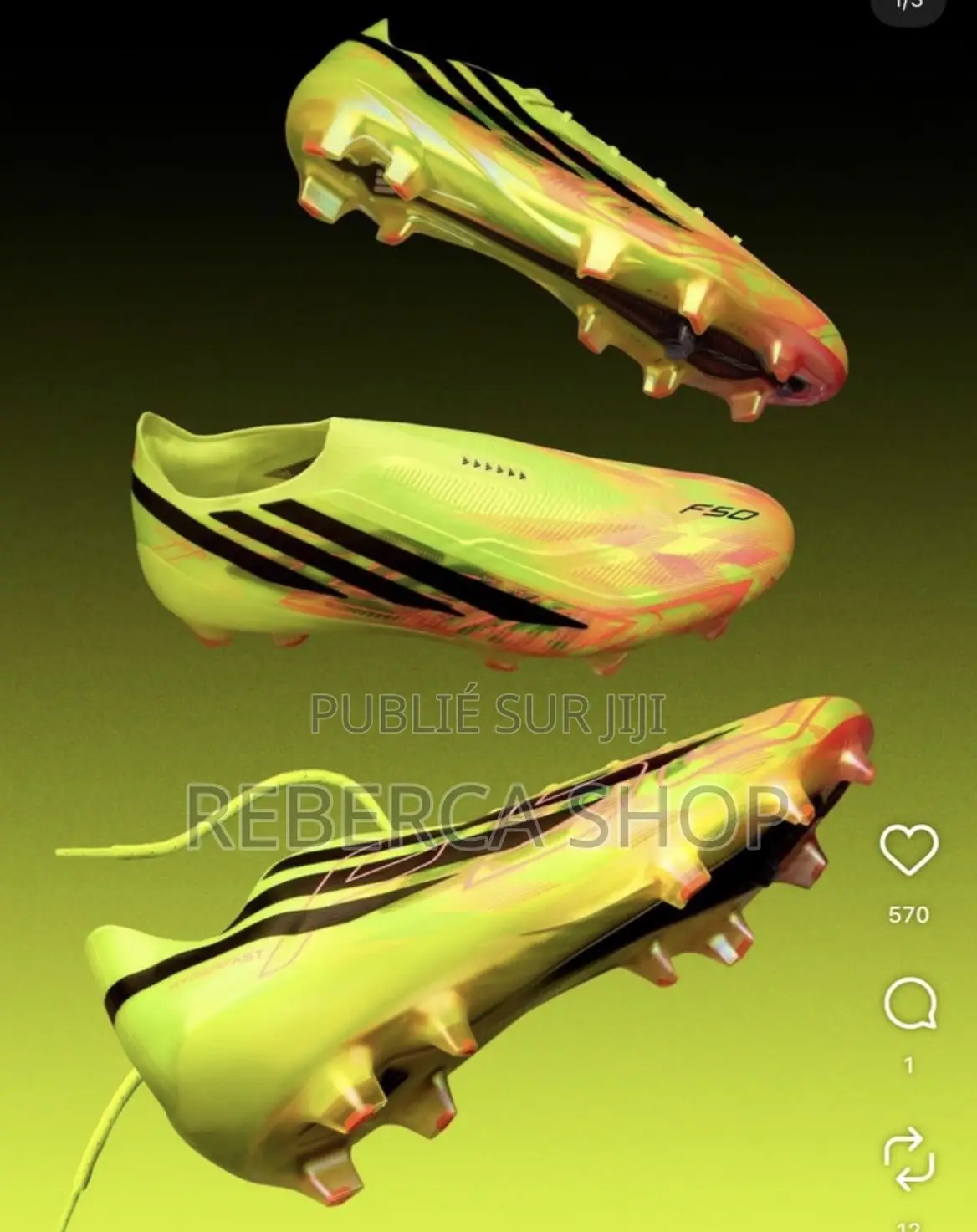 Chaussures Adidas F50