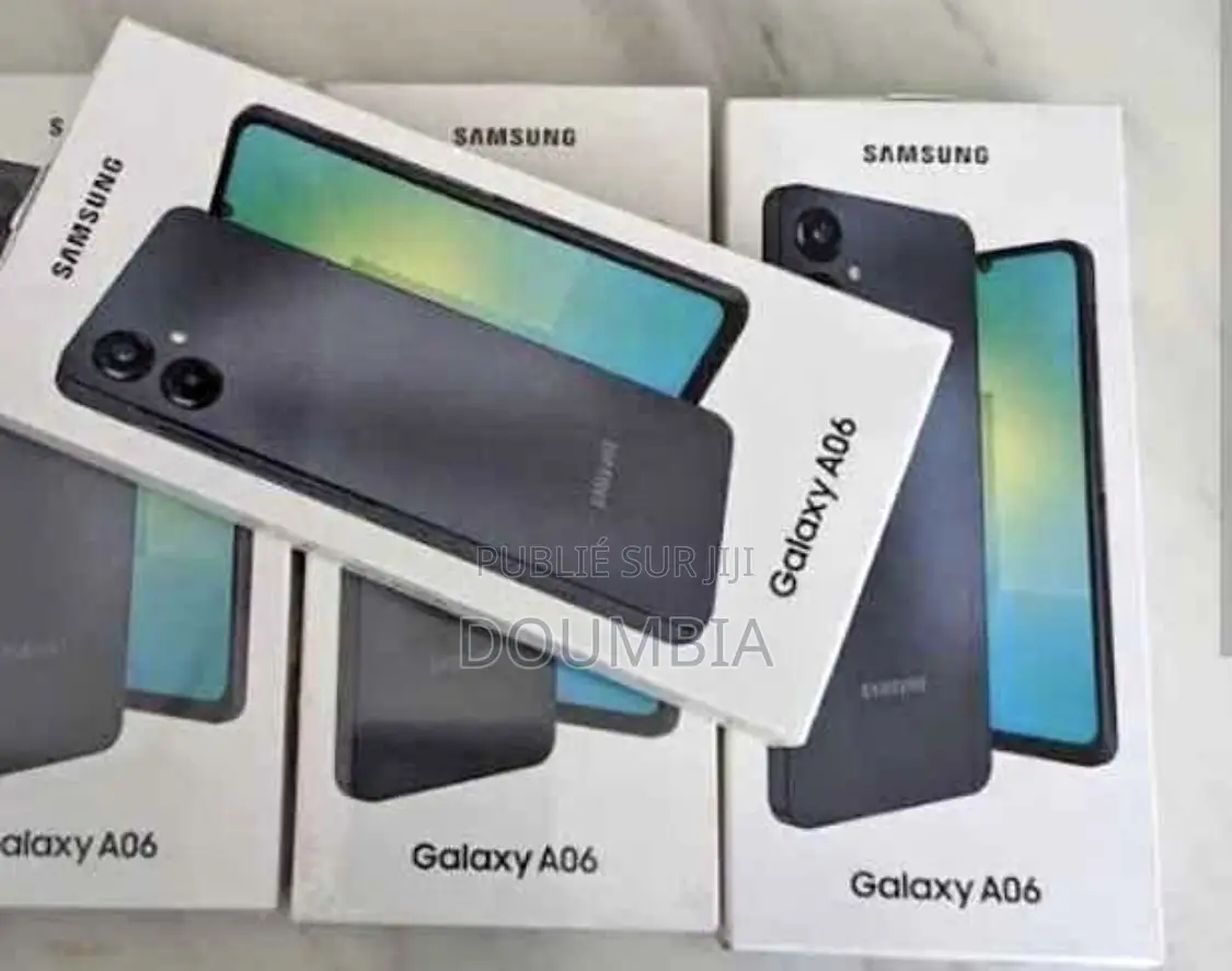 Nouveau Samsung Galaxy A06 128 GB Noir