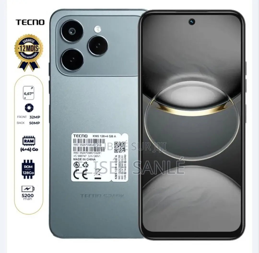 Nouveau Tecno Spark 40 128 GB Autre