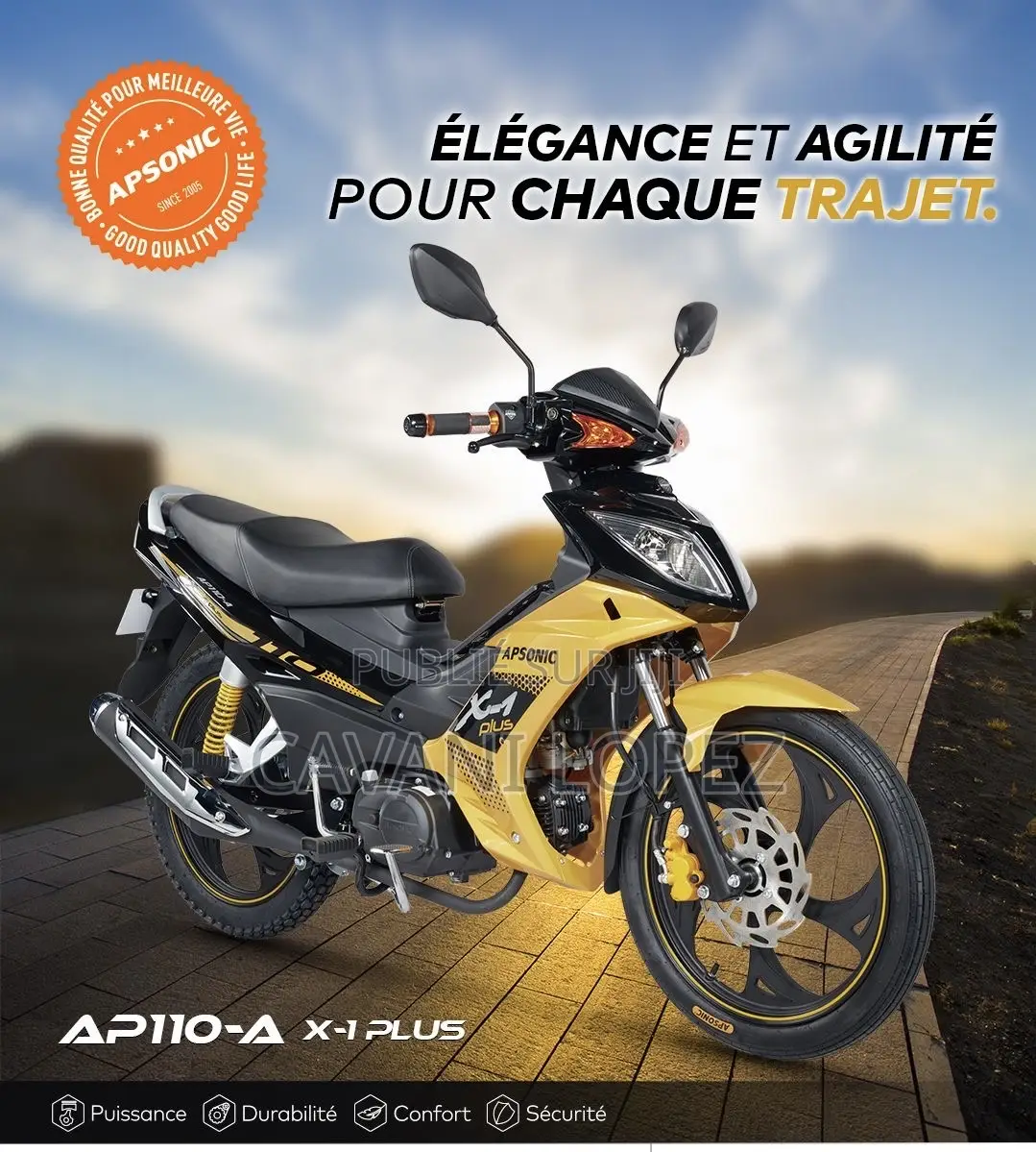 Nouveau Apsonic AP110 2024 Rouge