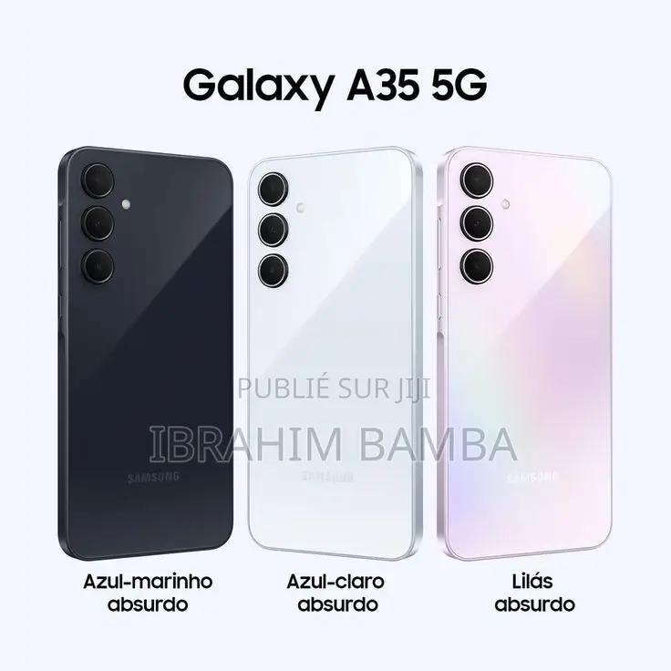 Nouveau Samsung Galaxy A35 128 GB Argenté