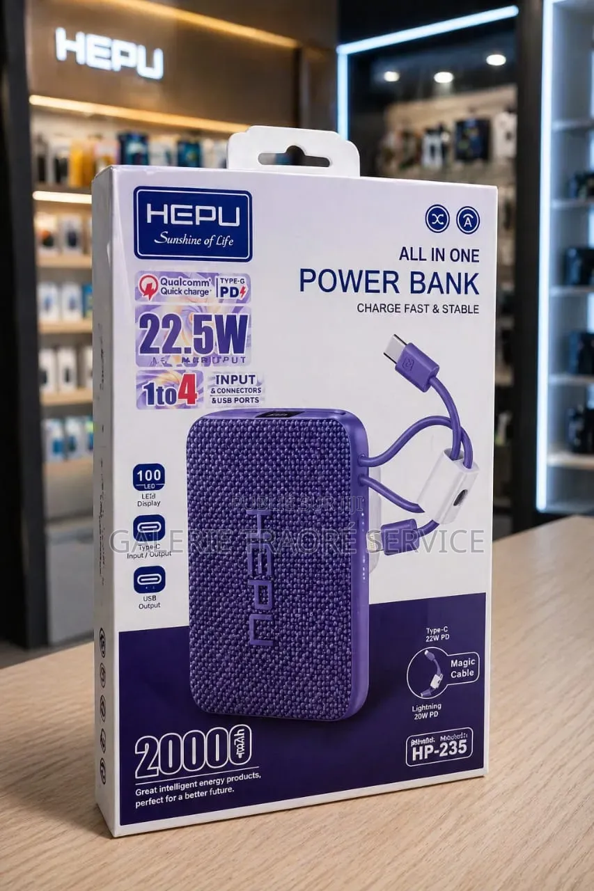 Power Bank Hepu Disponible