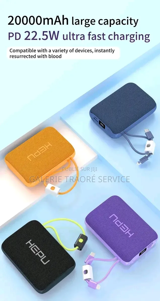 Power Bank Hepu Disponible