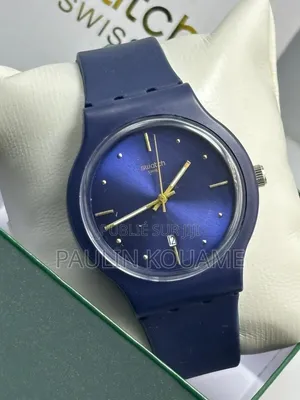 Montre Swatch en Gomme