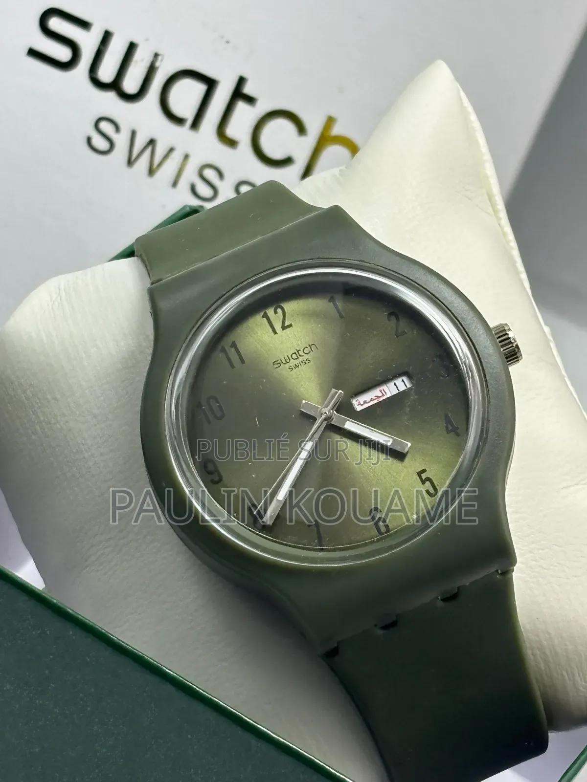 Montre Swatch en Gomme
