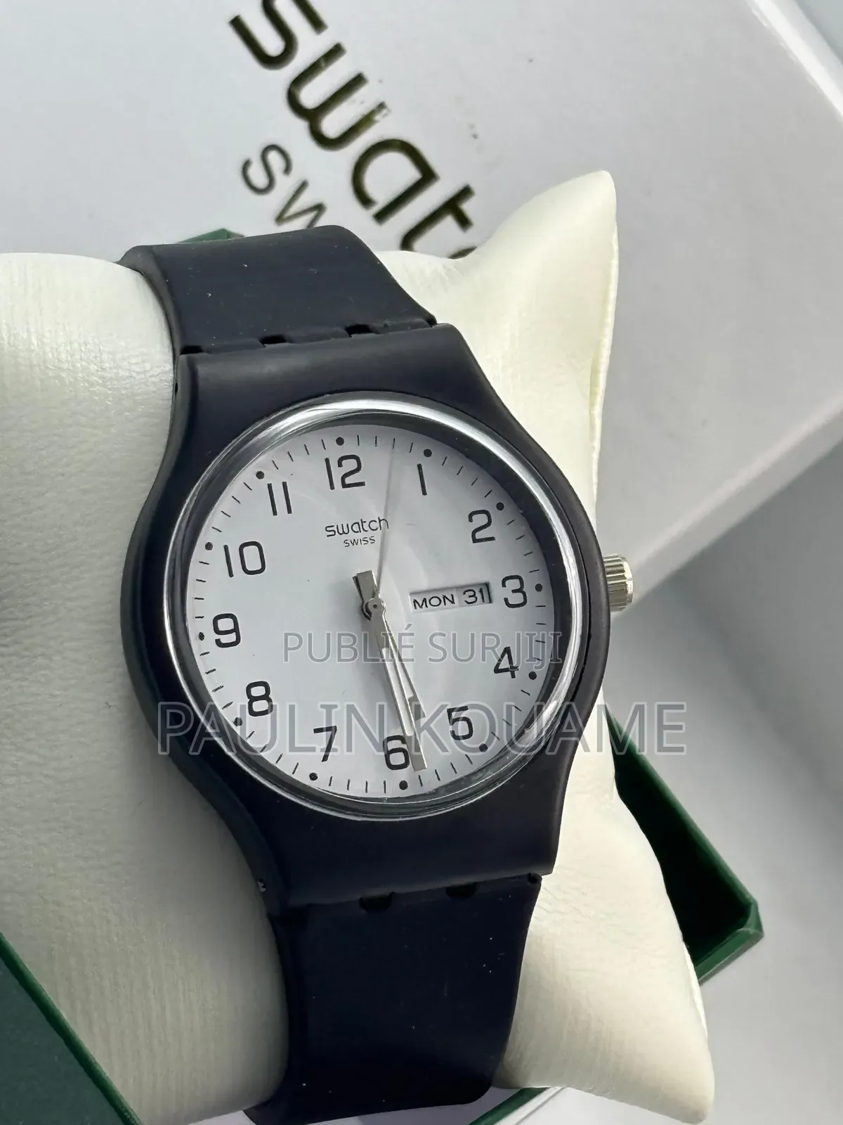 Montre Swatch en Gomme