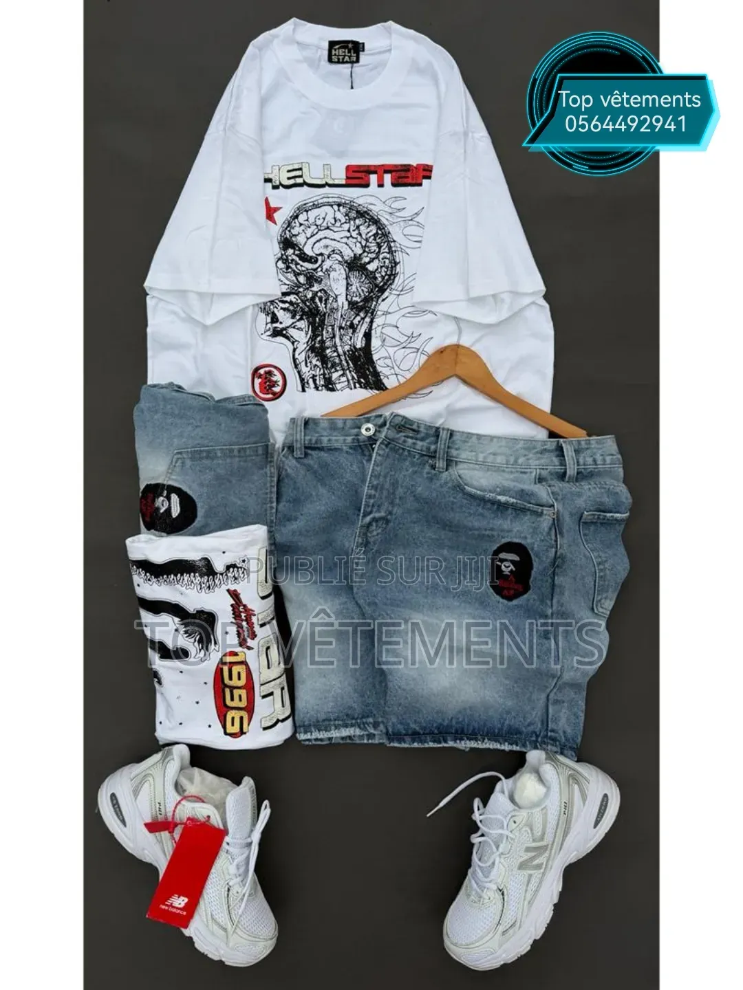 Tee-Shirt Culotte Simple Disponible en Stock Limité.