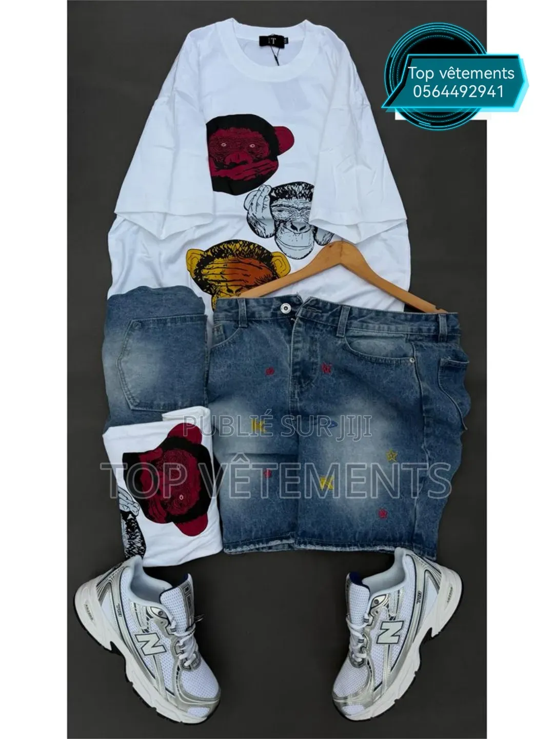 Tee-Shirt Culotte Simple Disponible en Stock Limité.