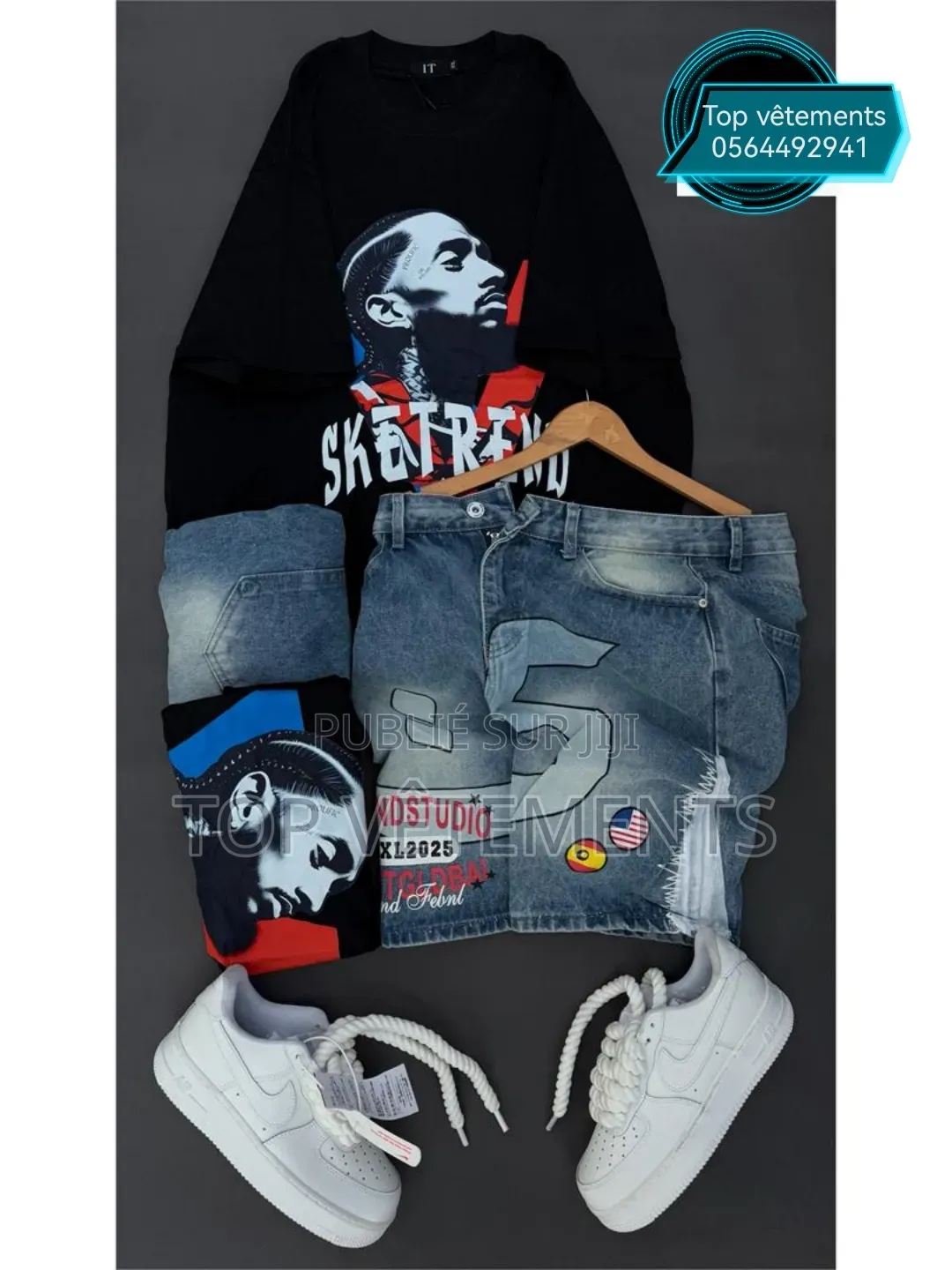 Tee-Shirt Culotte Simple Disponible en Stock Limité.
