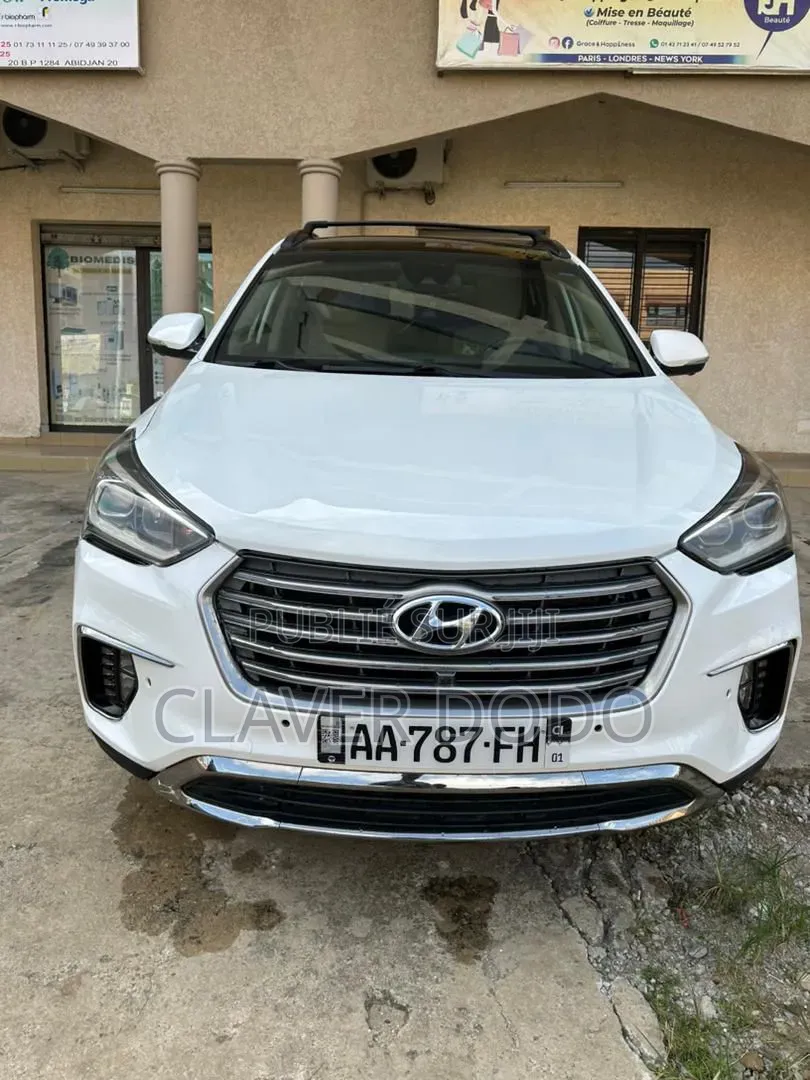 Hyundai Santa Fe 2019 Blanc